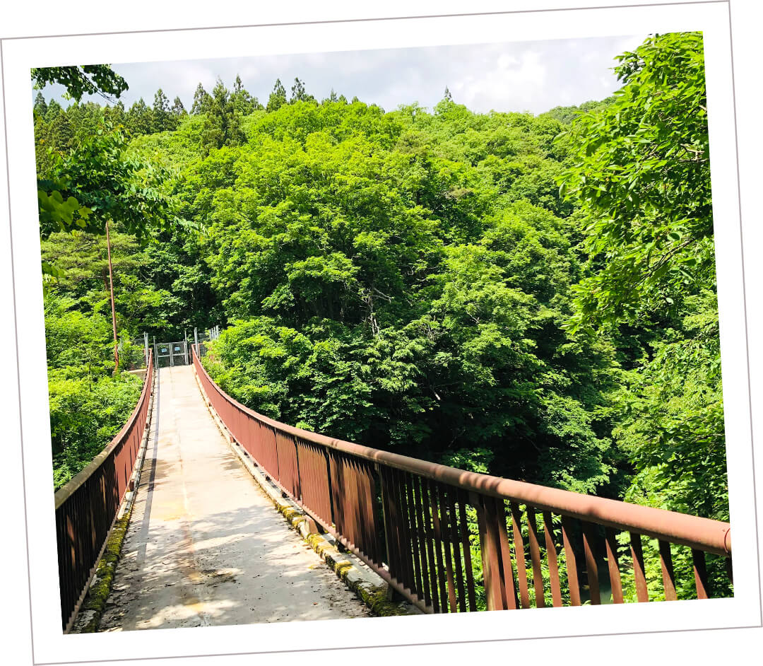 岩谷観音橋＆マタギ小屋