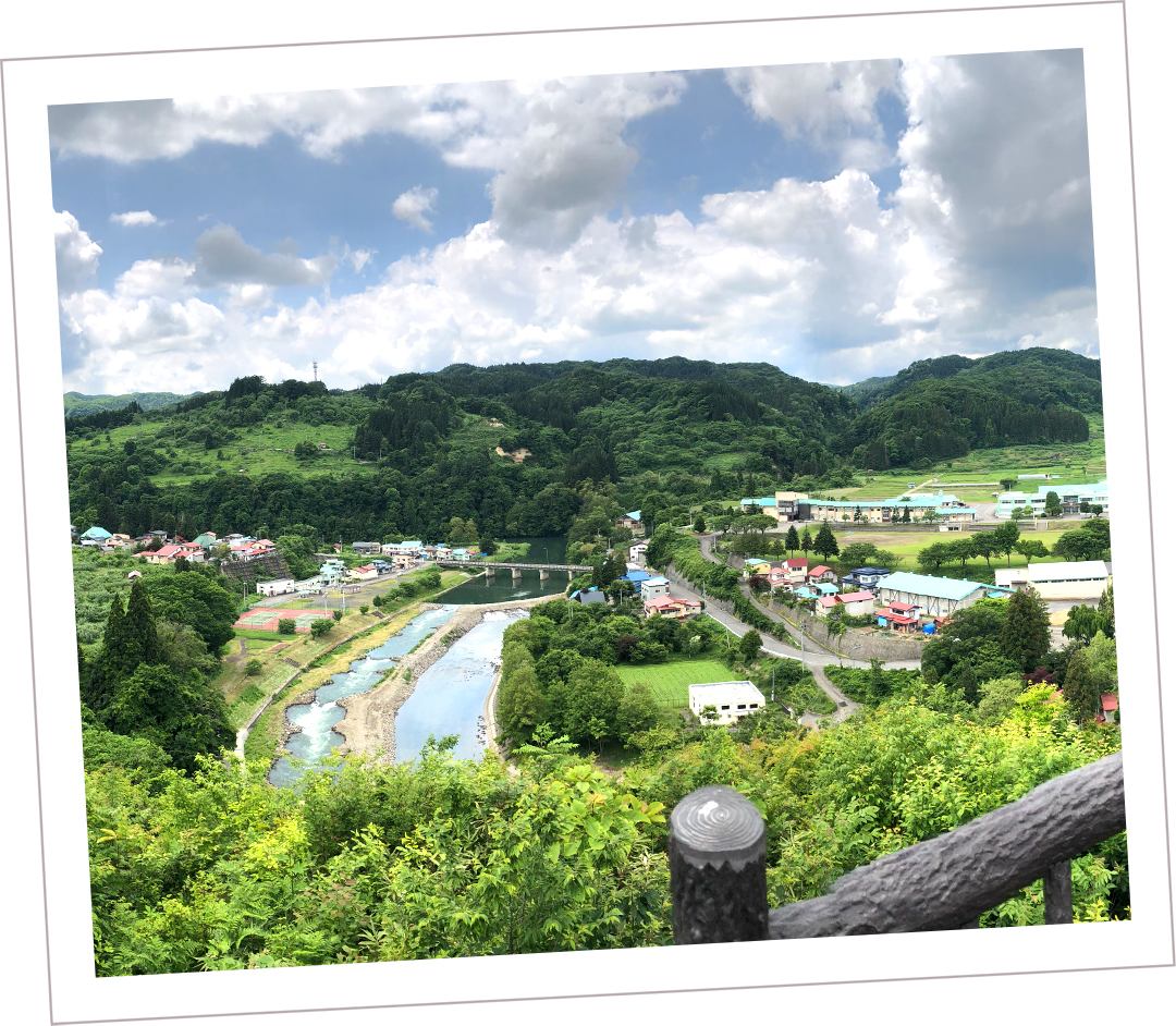 目屋渓谷ふるさと展望台公園